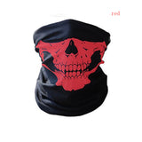 KAKUDER Cycling Motorcycle Bicycle Ski Skull Half Face Mask Ghost