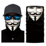 Motorcycle Mask Face Shield Unisex Biker Balaclava Skull Face Mask