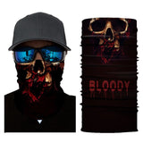Motorcycle Mask Face Shield Unisex Biker Balaclava Skull Face Mask