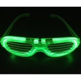 Novelty LED Blinds Glasses Luminous Lighting DJ Light Up Shades Party SunGlasses