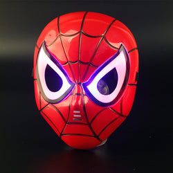Cartoon Masks Full Face Kids Cosplay Mask LED Eye Light Mask For Halloween